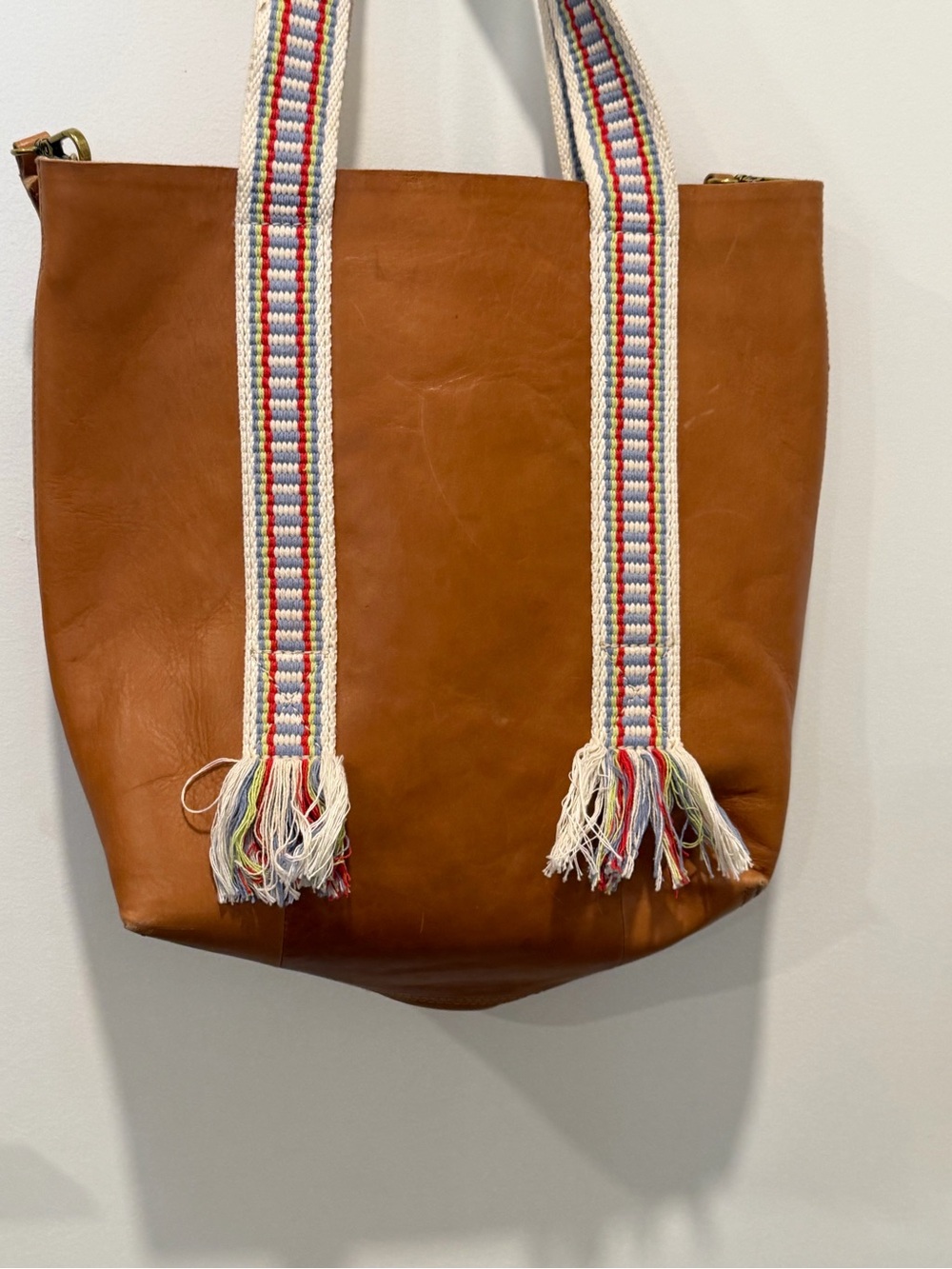 The Medium Transport Tote: Woven
Handle Edition | Madewell boho fringe leather - Picture 2 of 14